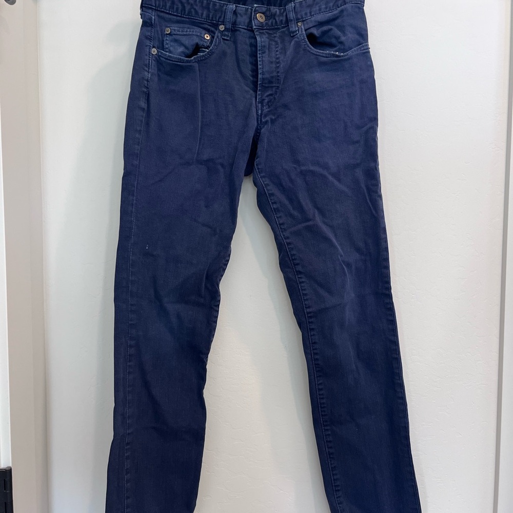 Bonobos Dark Blue Straight Men's Jeans